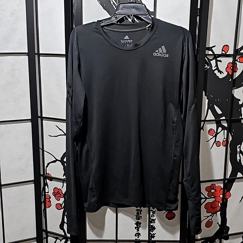 Adidas Alphaskin Long Sleeve Shirt Size‎ Medium
